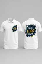 Customized Printed Polo T-Shirt | Personalized Logo & Custom Collar T-Shirt