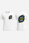 Customized Round Neck T-Shirt | Personalized Logo & Design T-Shirt